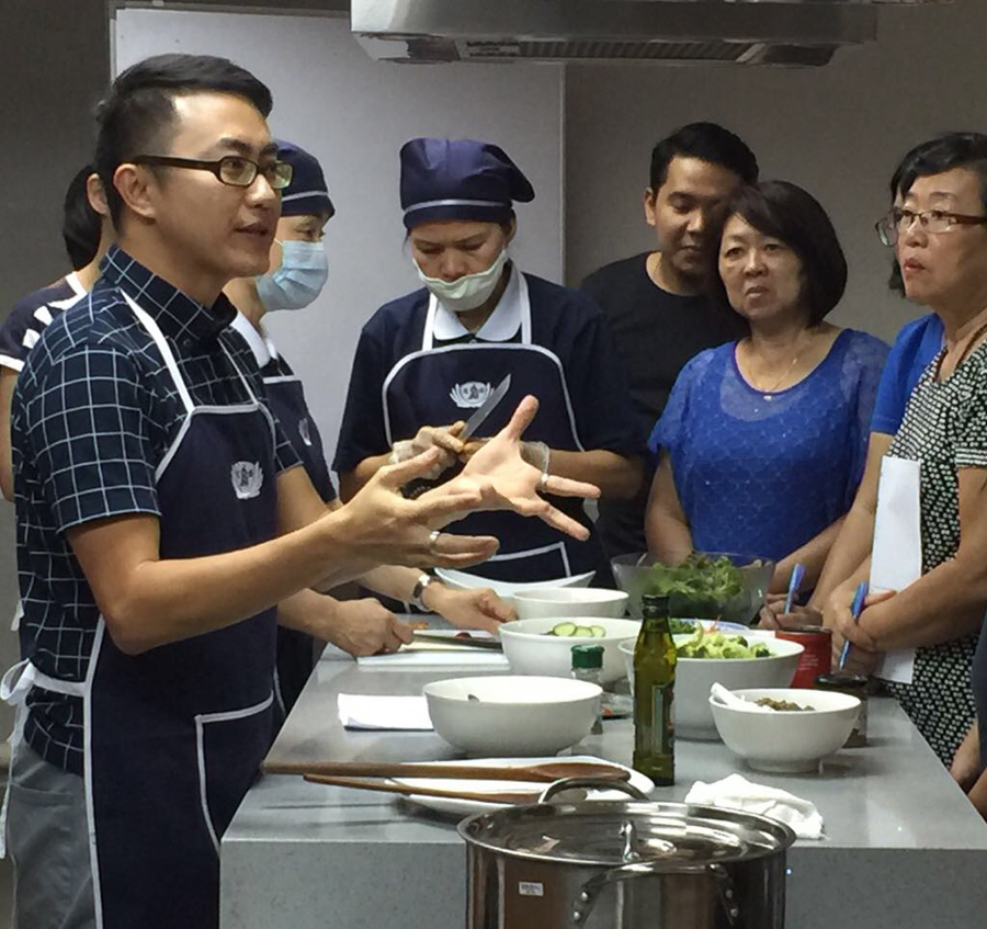 亚庇慈济社教蔬食料理班感想