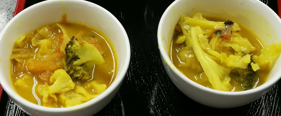 花椰菜姜黄蔬菜烩