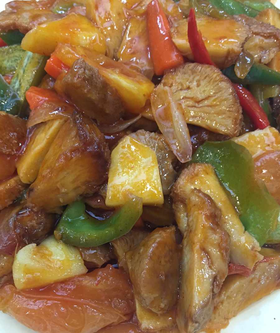 七彩酸甜猴头菇