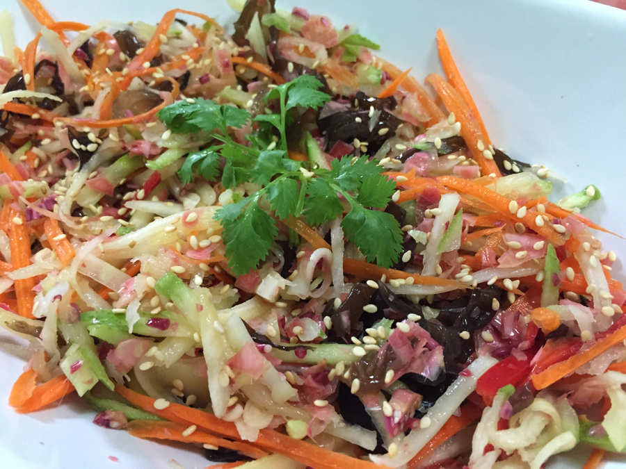 火炬姜花与青芒果沙拉