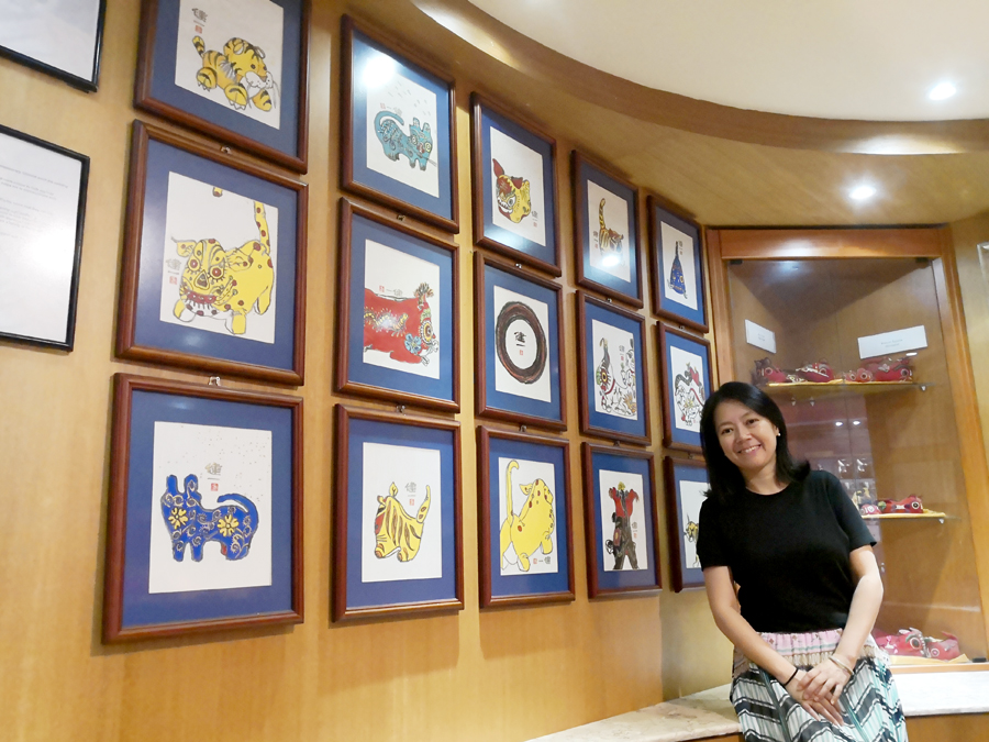 猫博物馆 里有她的孩子们