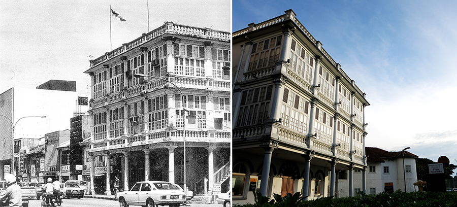 古晋老街 ，那些老建筑的前世今生。