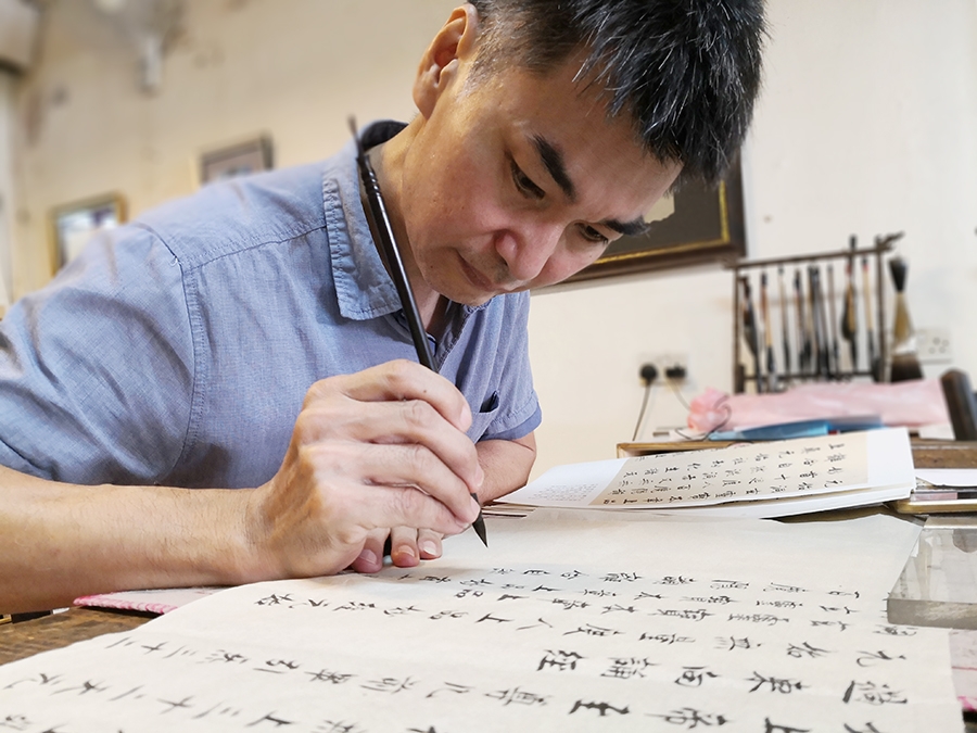 吃风艺廊 ：刘文保展区