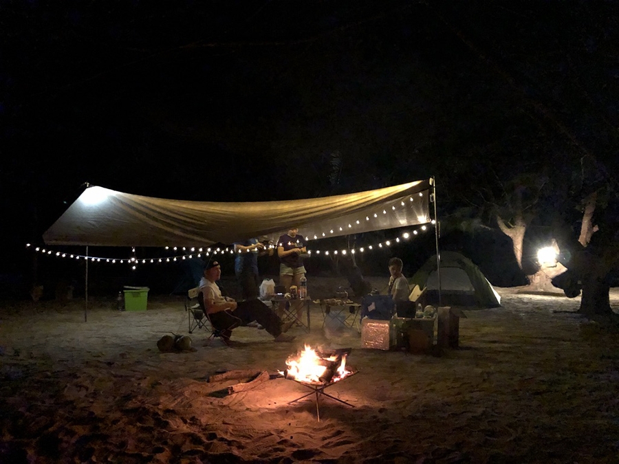 露营